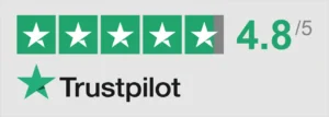 Trustpilot rating badge